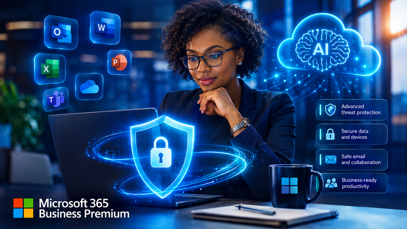 Run Your Business Securely in the AI Era – Microsoft 365 Business Premium